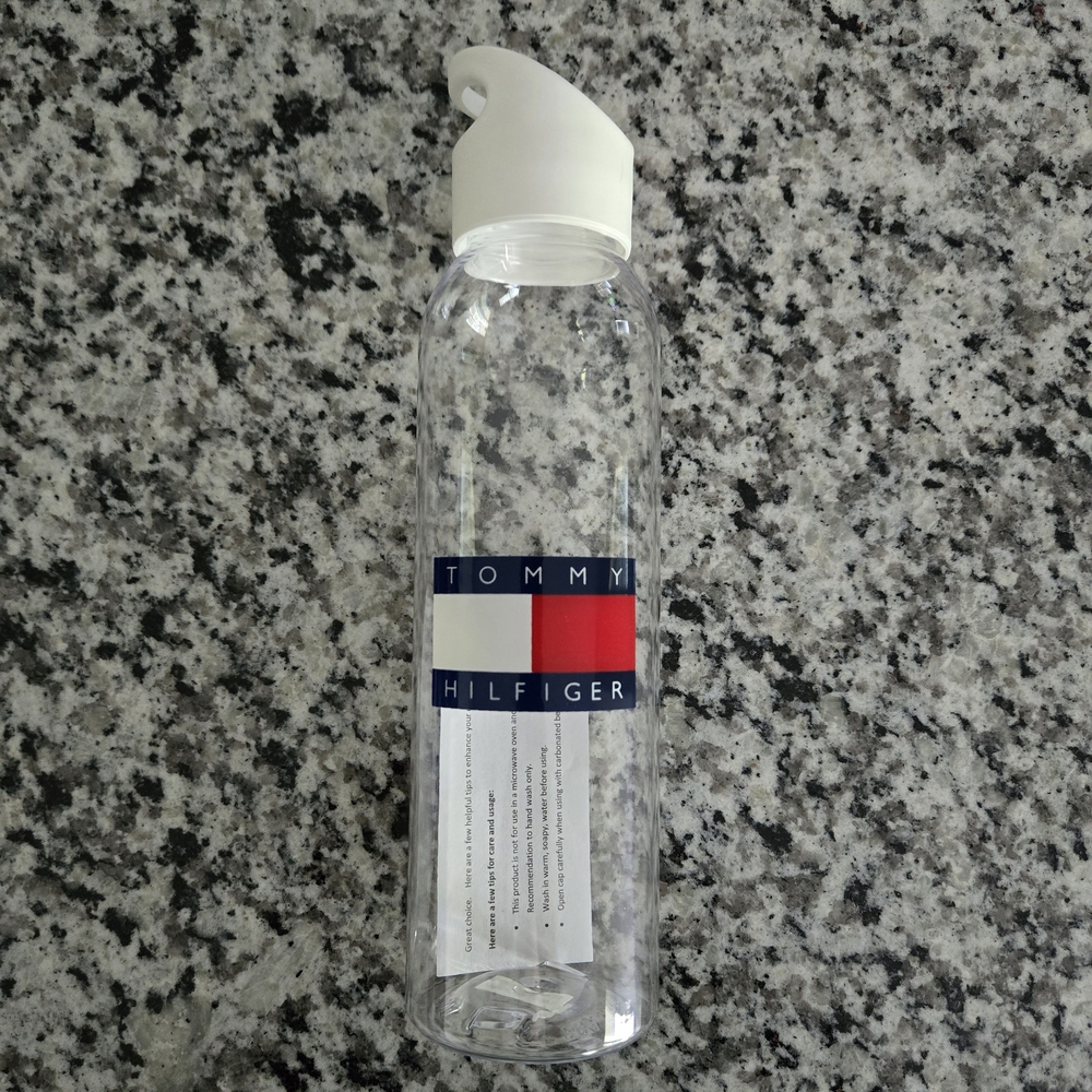 Tommy Hilfiger Transparent Plastic Bottle
